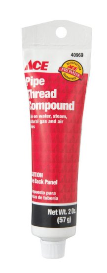 (image for) Gray 2 in. W Pipe Thread Compound 2 oz.