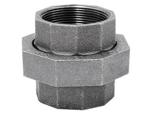 (image for) 3/8 in. FPT x 3/8 in. Dia. FPT Galvanized Malleable Iron Uni