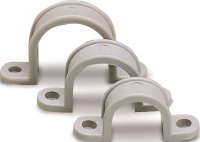 (image for) 1.66 in. Dia. Plastic Conduit Strap 10 pk