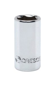 (image for) 7/16 in. x 1/4 in. drive SAE 6 Point Standard Socket 1