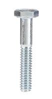 (image for) 1/4 in. Dia. x 1-1/2 in. L Heat Treated Zinc Steel Hex H