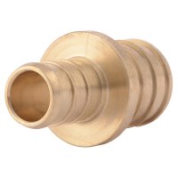 (image for) 1/2 in. Barb T X 3/4 in. D Barb Brass Coupling