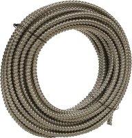(image for) 1/2 in. Dia. Aluminium Flexible Electrical Conduit per Ft.
