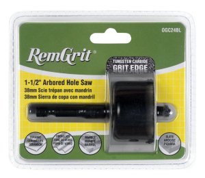 (image for) RemGrit 1-1/2 in. Dia. x 7/8 in. L Carbide Grit Hole Saw