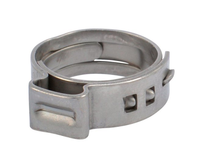 (image for) 1/2 in. PEX Stainless Steel Pinch Clamp 10pk