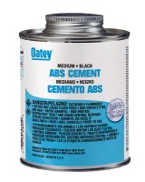 (image for) Black Cement For ABS 4 oz.