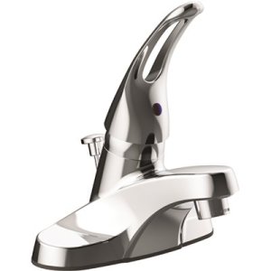 (image for) 4 in. Single-Handle Bathroom Faucet Chrome with Pop Up