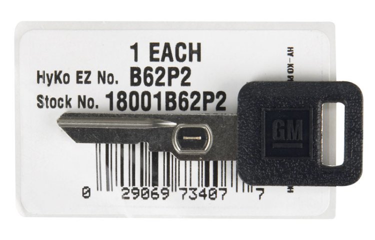 (image for) KEY GM VATS #2 B62P SNGL