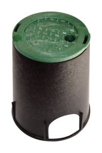 (image for) Round Valve Box with Overlapping Cover