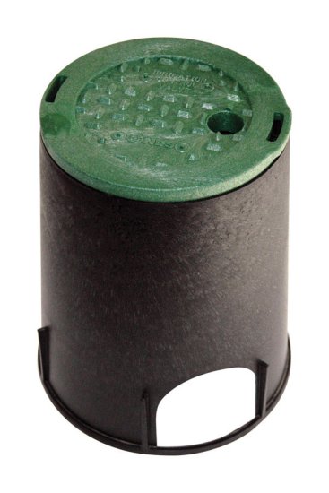(image for) Round Valve Box with Overlapping Cover