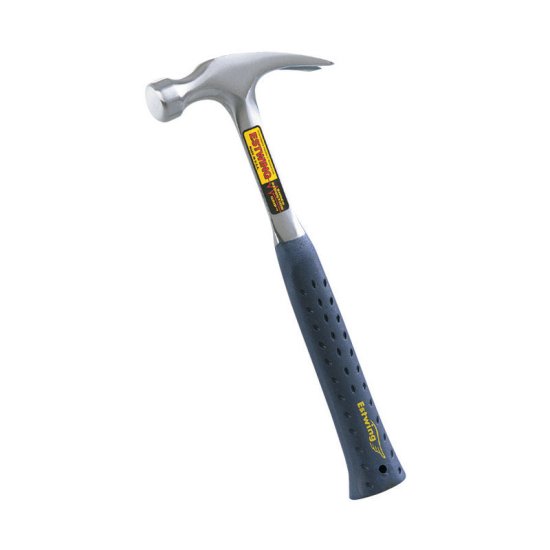 (image for) 16 oz. Smooth Face Rip Claw Hammer Steel Handle
