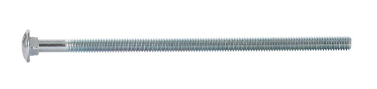 (image for) 5/16 in. Dia. x 7 in. L Zinc-Plated Steel Carriage Bolt