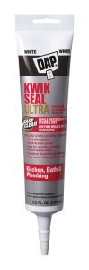 (image for) Kwik Seal Ultra White Siliconized Acrylic Kitchen and Bath S