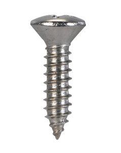 (image for) No. 14 in. x 1 in. L Phillips Oval Head Stainless Steel