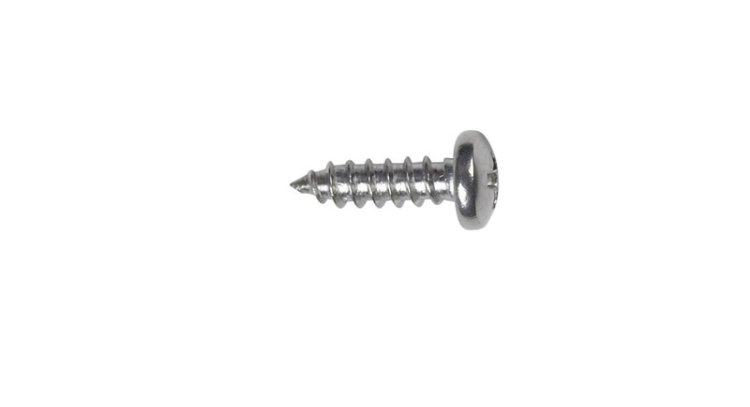 (image for) No. 4 x 3/8 in. L Slotted Hex Washer Head Stainless Stee