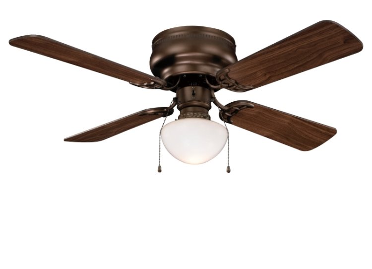 (image for) 42 in. Ceiling Fan with LED Light Oil Rubbed Bronze