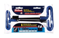 (image for) 2-6mm Metric T-Handle Hex Key Set 6 in. 6 pc.