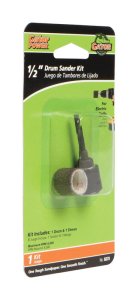 (image for) Gator 0.5 in. Dia. x 1/2 in. L Aluminum Oxide Drum Sander Kit 50