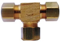 (image for) 3/8 in. Compression x 3/8 in. Dia. Compression Yellow Brass