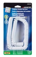 (image for) Just Hook It Up 12 ft. L White Telephone Handset C