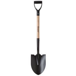 (image for) Steel 8 in. W x 39 in. L Digging Shovel Wood Handle