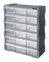 (image for) 6-1/4 in. L x 15 in. W x 19 in. H Storage Organizer Plastic