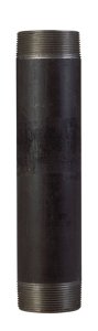 (image for) 2 in. MPT x 10 in. L Black Steel Nipple