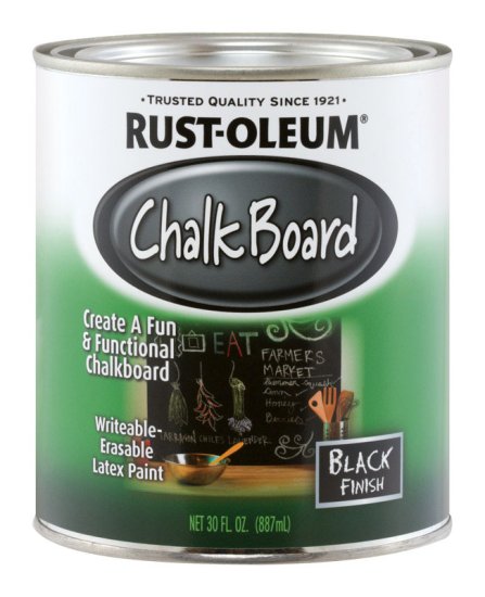 (image for) Black Chalkboard Paint 30 oz.