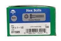 (image for) 1/4 in. Dia. x 1-1/2 in. L Hot Dipped Galvanized Steel H