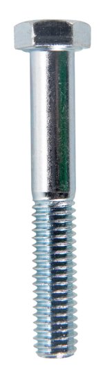 (image for) 3/8 in. Dia. x 2-1/2 in. L Heat Treated Zinc Steel Hex H