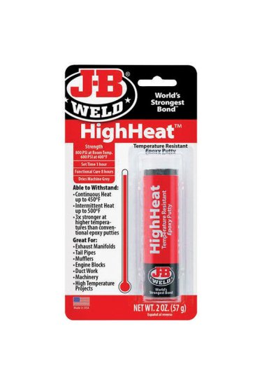 (image for) J-B Weld High Heat High Strength Automotive Epoxy Putty 2 oz