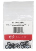 (image for) Danco 0.34 in. D X 0.22 in. D Rubber O-Ring 20 pk