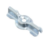 (image for) Zinc-Plated Silver Steel Screen/Storm Turn Buttons 4 pk