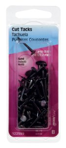 (image for) No. 18 x 7/8 in. L Blue Steel Cut Tacks 2 pk