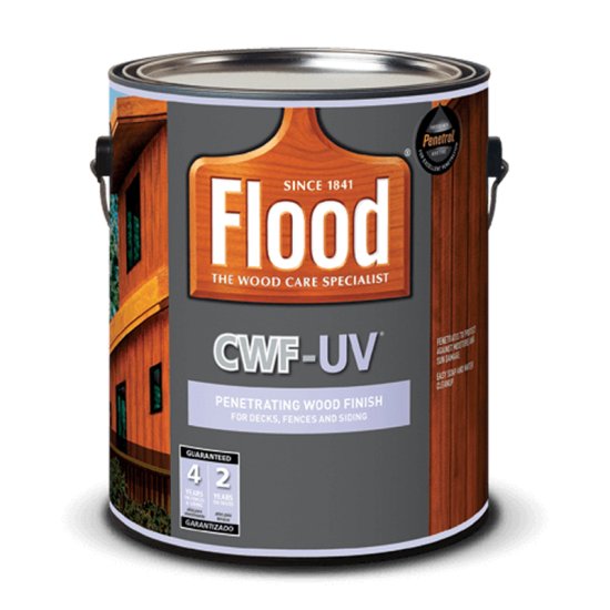 (image for) Flood CWF-UV Matte Cedar Water-Based Wood Finish 1 gal