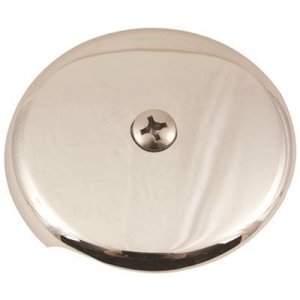 (image for) Bath Drain Face Plate 1 Hole (10-Pack)