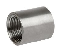 (image for) 2 in. FPT x 2 in. Dia. FPT Stainless Steel Coupling