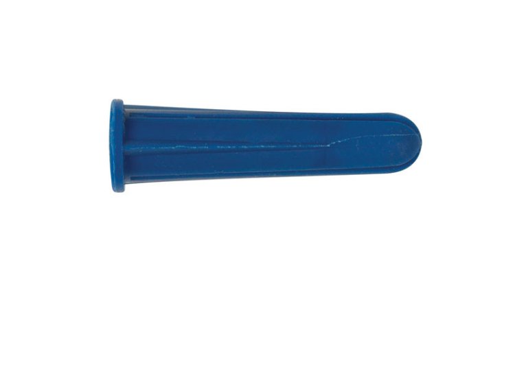 (image for) .25 in. Dia. x 1-3/8 in. L Plastic Flat Head Conical Anc