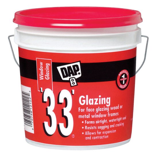 (image for) White Glazing Compound 1 gal.