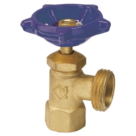 (image for) 1/2 in. FIP X 3/4 in. MHT Brass Boiler Drain