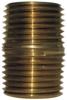 (image for) 1/8 in. MPT Brass Close Nipple