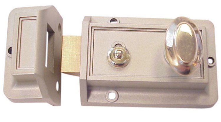 (image for) Gold Painted Zinc Night Latch