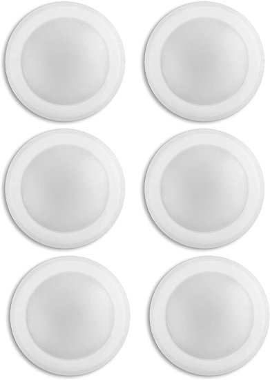 (image for) 7.5 in. 15W LED Flush Mount 6pk 2700K Soft White