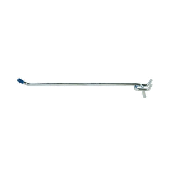 (image for) Silver Steel 8 in. Peg Hooks 2 pk