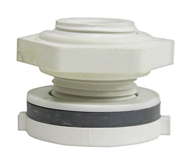 (image for) 1 3/8 in. FPT x 3/4 in. Dia. Threaded Nylon Connector