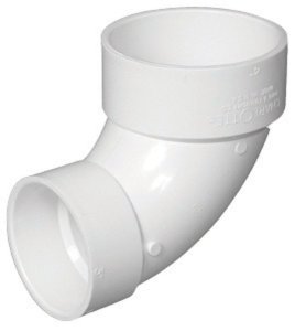 (image for) 4 in. Hub x 3 in. Dia. Hub PVC Elbow