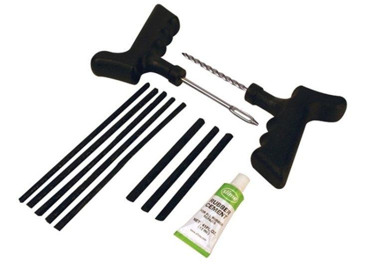 (image for) Deluxe Tire Plug Kit For ATVS, Wheelbarrows, Lawn Mowers