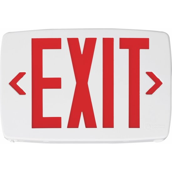 (image for) Thermoplastic Indoor LED Lighted Exit Sign