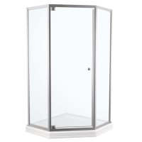 (image for) Delta 67-1/2 in. H X 26 in. W Chrome Clear Framed Shower Door