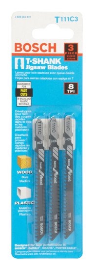 (image for) 4 in. High Carbon Steel T-Shank Side set and milled Jig Sa